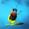 Cute Firefly paint by numbers