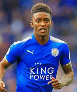 Demarai Gray Football Player Everton paint by numbers