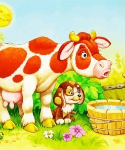 Farm Animals paint by numbers