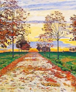 Ferdinand Hodler Autumn Evening paint by number