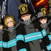 Fire Force paint by numbers