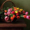 Flowers Still Life Art paint by numbers