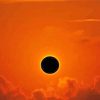 Full Solar Eclipse paint by numbers