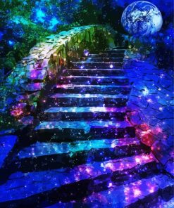 Galaxy Sparkle Path paint by numbers