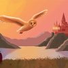 Hedwig Hogwarts paint by number