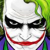Joker Movie paint by number