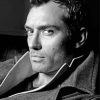 Jude Law Actor In Black And White paint by number
