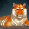 Light Tiger paint by numbers