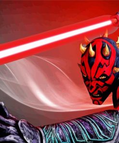 Maul Art paint by numbers