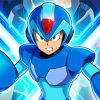 Mega Man paint by numbers