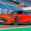 Mercedes Amg Gt paint by numbers