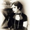 Monochrome Flapper Lady paint by numbers