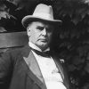 Monochrome William McKinley paint by numbers