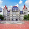 New York State Capitol Albany paint by number