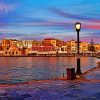 Old Venetian Port Of Chania Greece paint by numbers