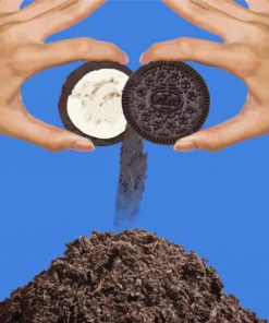 Oreo Cookie paint by number
