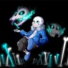 Sans Undertale Video Game paint by number