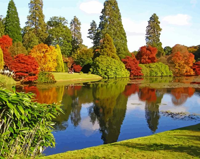 Sheffield Park And Garden paint by numbers