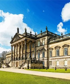 Sheffield Wentworth House paint by numbers