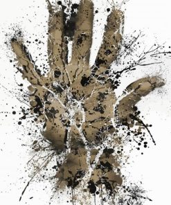Splatter Hand paint by number