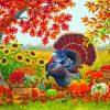 Thanksgiving Hunter paint by numbers