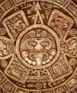 The Mayan Calendar paint by number