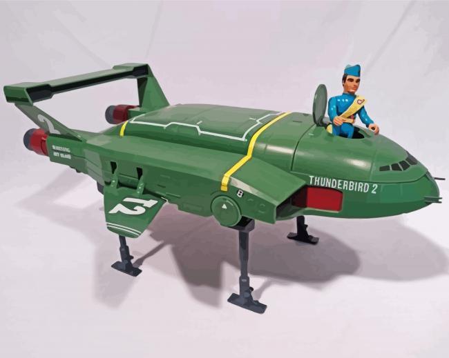 Thunderbirds paint by numbers