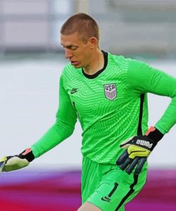 Usa Footballer Ethan Horvath paint by numbers
