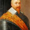 Vintage Gustavus Adolphus paint by number