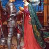 Waterhouse Tristan And Isolde paint by number