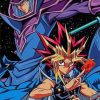 Yugi And Dark Magician paint by numbers