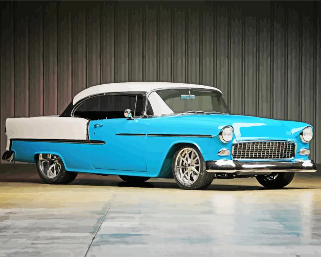 1955 Chevrolet Car paint by number