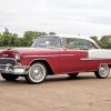 1955 Chevrolet Bel Air paint by number
