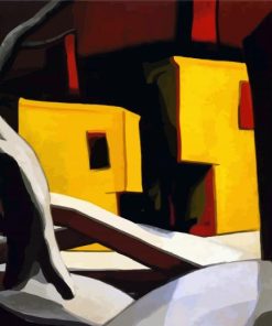 A Light Yellow Oscar Bluemner paint by number