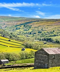 Yorkshire Dales National Park paint by numbers