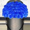 Aesthetic Blue Flowers Bouquet paint by number