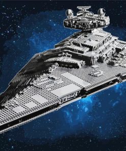 Star Wars Imerial Destroyer paint by numbers