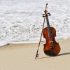 Violin Beach paint by numbers
