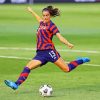 Alex Morgan Soccer paint by numbers