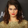 Alexandra Daddario paint by numbers
