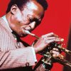 American Trumpeter Miles Davis paint by number