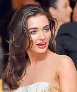 Amy Jackson Illustration paint by number