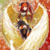 Anime Angelic Girl Illustration paint by number