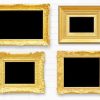 Antique Gold Frames paint by number