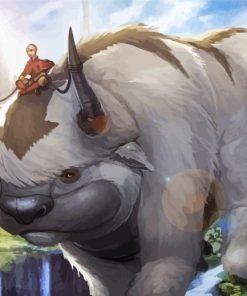 Appa Character paint by numbers