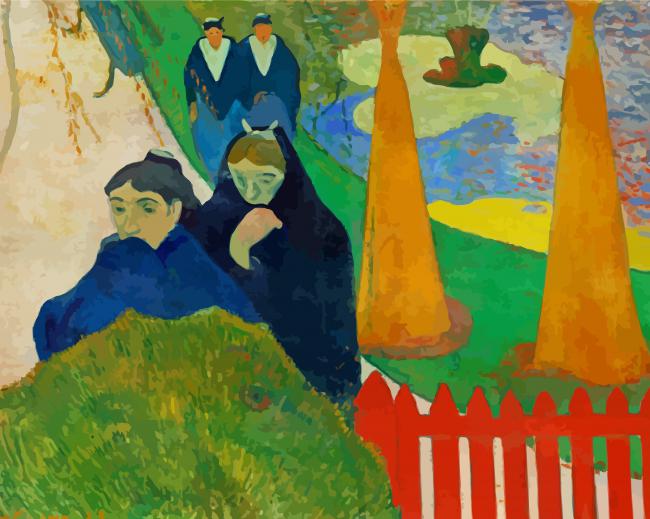 Arlésiennes Gauguin paint by number