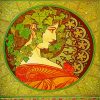 Artistic Nouveau Ivy paint by numbers