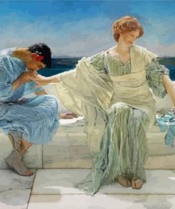 Ask Me No More By Alma Tadema paint by numbers