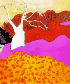 Autumn By Milton Avery paint by numbers