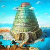 Babel Tower Art paint by number